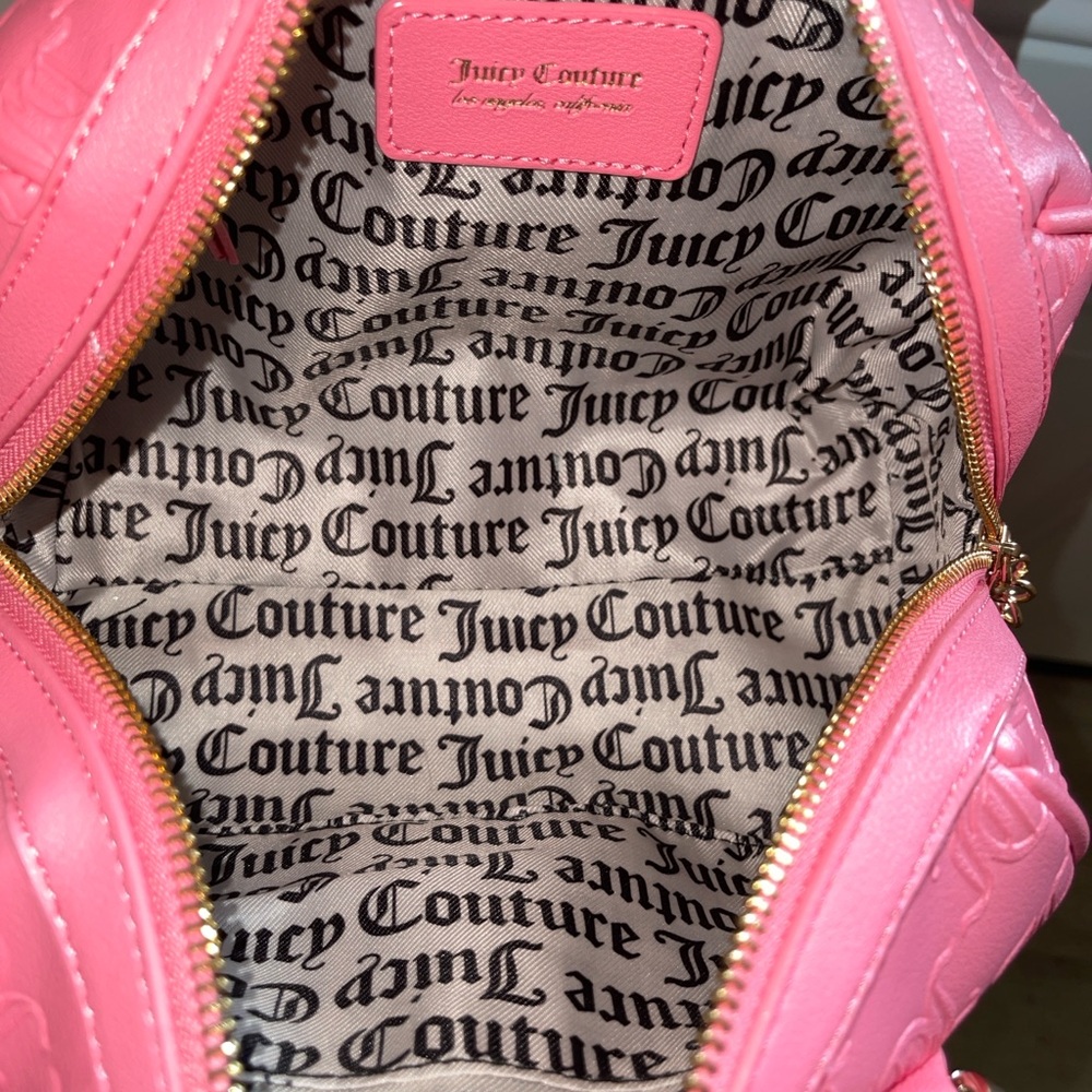 Juicy Couture Pink Satchel and Pouch Set - Picture 11 of 14
